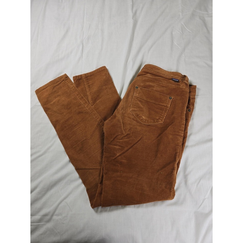 Patagonia Pants Mens 29x31 Brown Corduroy Organic Cotton Stretch Casual